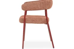 By-Boo Eetkamerstoelen^Eetkamerstoel 250029 burgundy Yovi