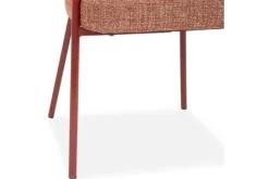 By-Boo Eetkamerstoelen^Eetkamerstoel 250029 burgundy Yovi