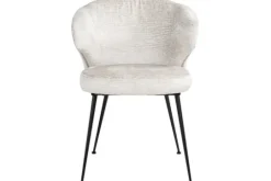 Online Richmond Interiors Eetkamerstoel 211909 Cream Fusion Xandra