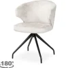 Richmond Interiors Eetkamerstoelen^Eetkamerstoel 211913 Cream Fusion Milly