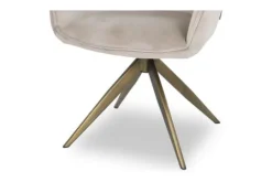 Outlet Richmond Interiors Eetkamerstoel 210890 Khaki Velvet Aline