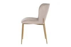 Richmond Interiors Eetkamerstoelen^Eetkamerstoel 210832 Khaki Velvet Odessa