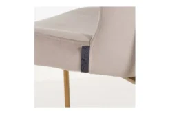 Richmond Interiors Eetkamerstoelen^Eetkamerstoel 210832 Khaki Velvet Odessa