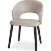 Richmond Interiors Eetkamerstoelen^Eetkamerstoel 211065 Khaki Velvet Savoy