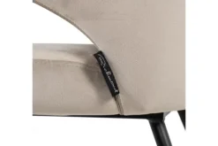 Richmond Interiors Eetkamerstoelen^Eetkamerstoel 211910 Khaki Velvet Xandra