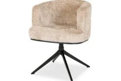 Richmond Interiors Eetkamerstoelen^Eetkamerstoel 212573 Lovely Beige Cheyenne
