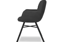 Olijk Eetkamerstoelen^Eetkamerstoel - Luxor Anthracite Matilde
