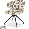 Richmond Interiors Eetkamerstoelen^Eetkamerstoel 213278 Moss Graffic Milly