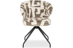 Richmond Interiors Eetkamerstoelen^Eetkamerstoel 213278 Moss Graffic Milly