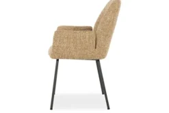 Eleonora Meubelen Eetkamerstoelen^Eetkamerstoel 96338 mosterd Indy
