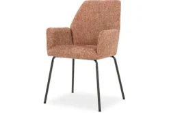 Outlet Eleonora Meubelen Eetkamerstoel 96339 rood Indy