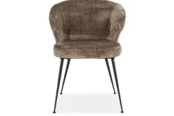 Sale Richmond Interiors Eetkamerstoel 212570 Stone Chenille Xandra