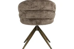 Richmond Interiors Eetkamerstoelen^Eetkamerstoel 212409 Stone Chenille Zendaya