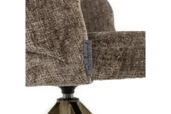 Richmond Interiors Eetkamerstoelen^Eetkamerstoel 212409 Stone Chenille Zendaya