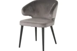 New Richmond Interiors Eetkamerstoel 210467 Stone Velvet Indigo