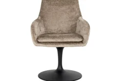 Hot Richmond Interiors Eetkamerstoel 211952 Taupe Chenille Marlon