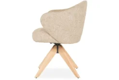 Eleonora Meubelen Eetkamerstoelen^Eetkamerstoel 96345 taupe Connor