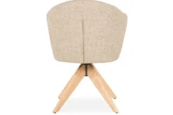 Eleonora Meubelen Eetkamerstoelen^Eetkamerstoel 96345 taupe Connor