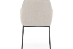 Eleonora Meubelen Eetkamerstoelen^Eetkamerstoel - taupe Linea | 95887 Paul