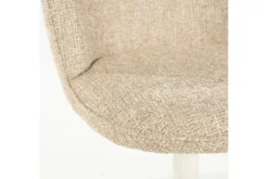 Eleonora Meubelen Eetkamerstoelen^Eetkamerstoel 96327 taupe Molly