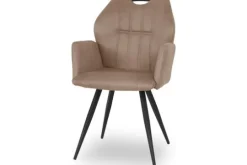Outlet Olijk Eetkamerstoel - taupe Ozark