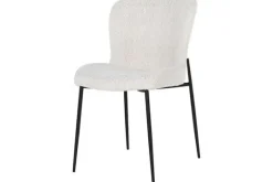 Hot Richmond Interiors Eetkamerstoel 210624 White Bouclé Darby