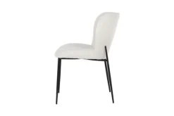 Hot Richmond Interiors Eetkamerstoel 210624 White Bouclé Darby