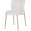 Hot Richmond Interiors Eetkamerstoel 210623 White Bouclé Odessa