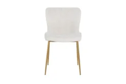 Hot Richmond Interiors Eetkamerstoel 210623 White Bouclé Odessa