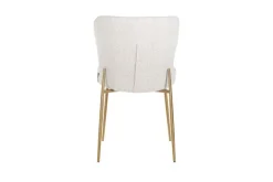 Hot Richmond Interiors Eetkamerstoel 210623 White Bouclé Odessa