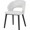 Discount Richmond Interiors Eetkamerstoel 211066 White Bouclé Savoy