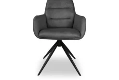 Olijk Eetkamerstoelen^Eetkamerstoel - Zorro Antracite Jeske