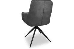 Olijk Eetkamerstoelen^Eetkamerstoel - Zorro Antracite Jeske