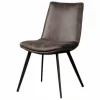 Tower Living Eetkamerstoelen^Eetkamerstoel Anthracite Pamplona