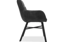 Outlet Olijk Eetkamerstoel Anthracite Ravion