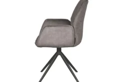 Label51 Eetkamerstoelen^Eetkamerstoel Antraciet Cosmo DX-74.006 Mellow