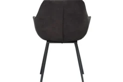 Livingfurn Eetkamerstoelen^Eetkamerstoel Antraciet Luca