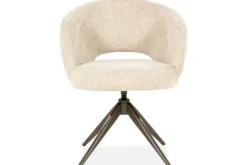 Eleonora Meubelen Eetkamerstoelen^Eetkamerstoel Beige 96474 Alissa