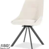 By-Boo Eetkamerstoelen^Eetkamerstoel Beige 240091 Bliss II