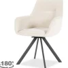 By-Boo Eetkamerstoelen^Eetkamerstoel Beige 240094 Bliss II