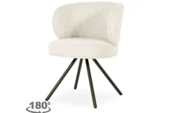 Online Eleonora Meubelen Eetkamerstoel Beige 96461 Jayson