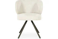 Online Eleonora Meubelen Eetkamerstoel Beige 96461 Jayson