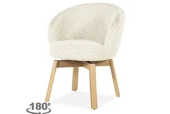 Online Eleonora Meubelen Eetkamerstoel Beige 96466 Livia