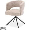 Tower Living Eetkamerstoelen^Eetkamerstoel Beige Mura