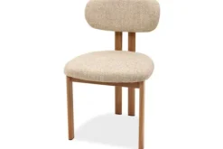 Discount Studio Japandi Eetkamerstoel Beige Naturel Lynja