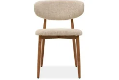 New Studio Japandi Eetkamerstoel Beige Naturel Kumo