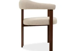 Studio Japandi Eetkamerstoelen^Eetkamerstoel Beige Walnut Takumi