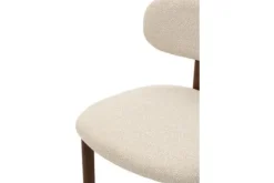 Studio Japandi Eetkamerstoelen^Eetkamerstoel Beige Walnut Lynja
