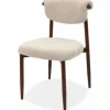 Clearance Studio Japandi Eetkamerstoel Beige Walnut Kaita