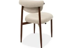 Clearance Studio Japandi Eetkamerstoel Beige Walnut Kaita